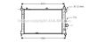 AVA QUALITY COOLING OL2127 Radiator, engine cooling
